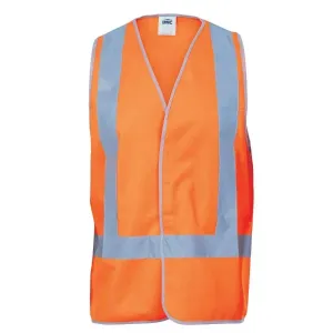 Dnc Workwear Day/night Safety Vest With H-pattern - 3804