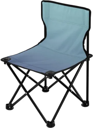 DOMIKING Blue Gradient Kids' Portable Camping Chairs for Outdoor Beach Chair with Carry Bag Folding Chair for Travel Hiking Camping