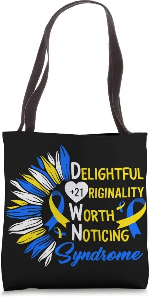 Down Syndrome Awareness Day Delightful Originality Noticing Tote Bag