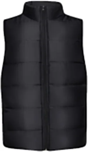 Down Vest Men with Pocket Cardigan Collar High Men's Zip Vest Men's Coats Jackets Fleece Jacket Men Mens Vest Black
