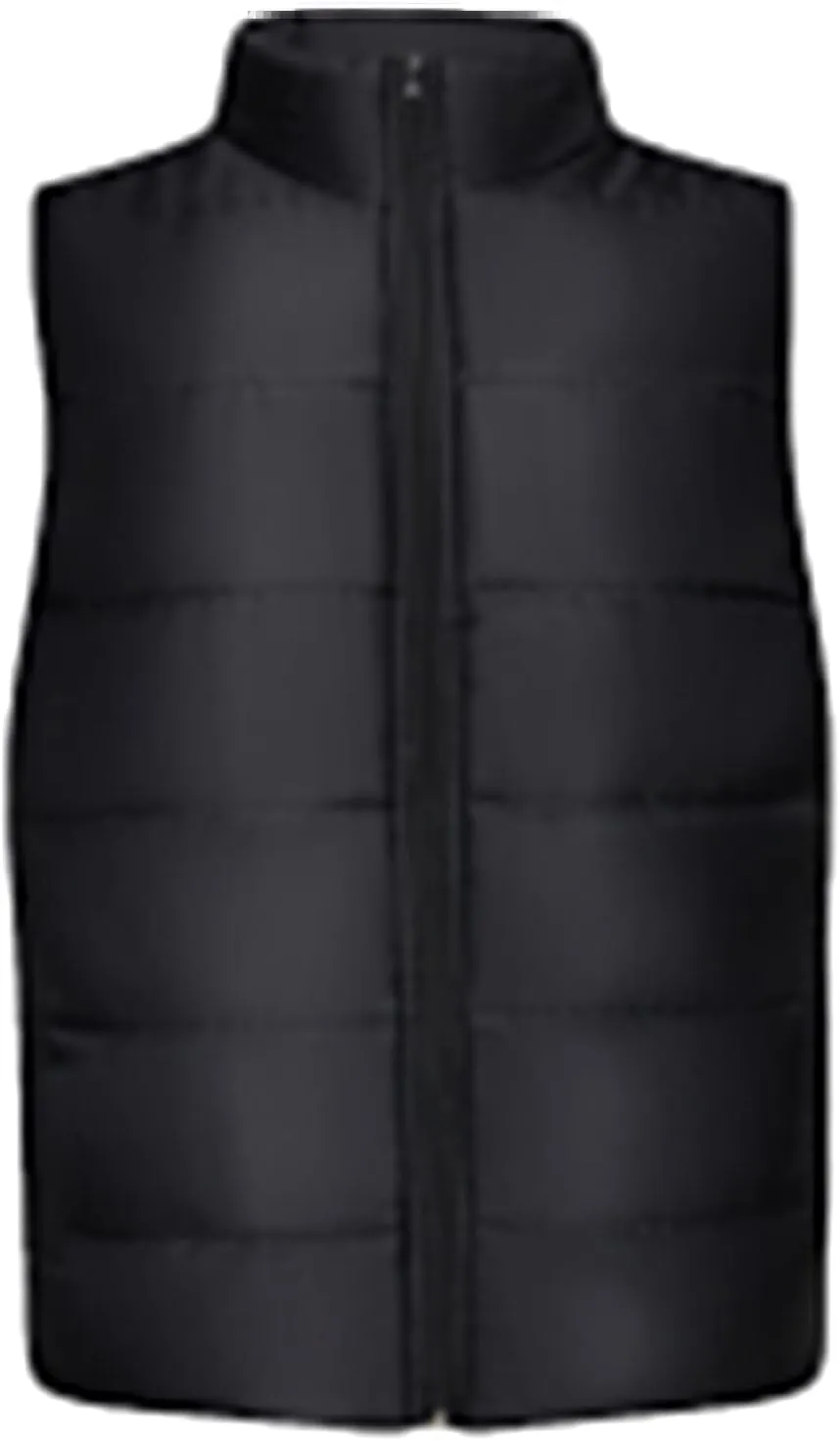 Down Vest Men with Pocket Cardigan Collar High Men's Zip Vest Men's Coats Jackets Fleece Jacket Men Mens Vest Black