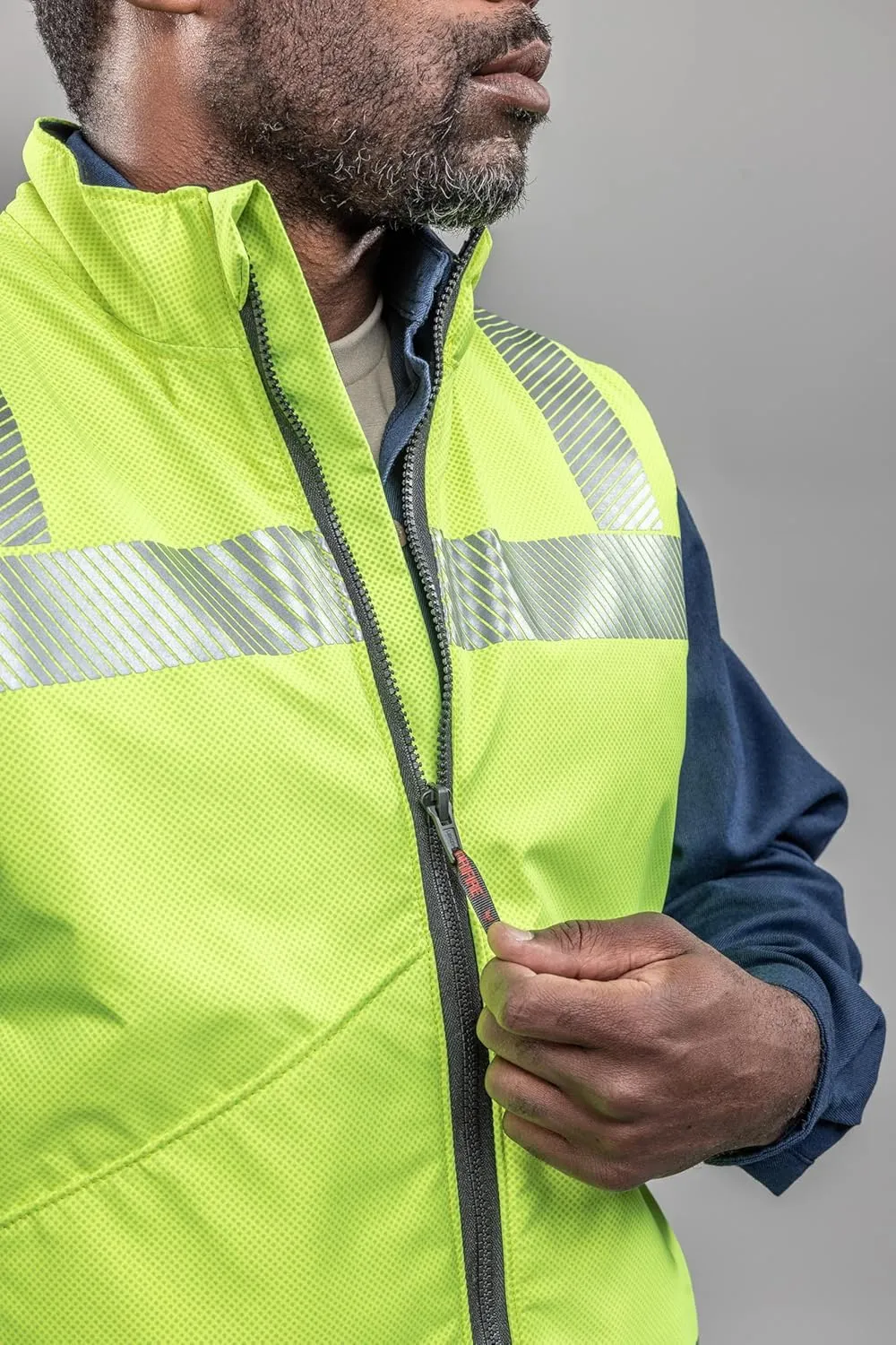 DRIFIRE Flame Resistant, Fleece Lined Class 2, Hi-vis Vest, Cat 3