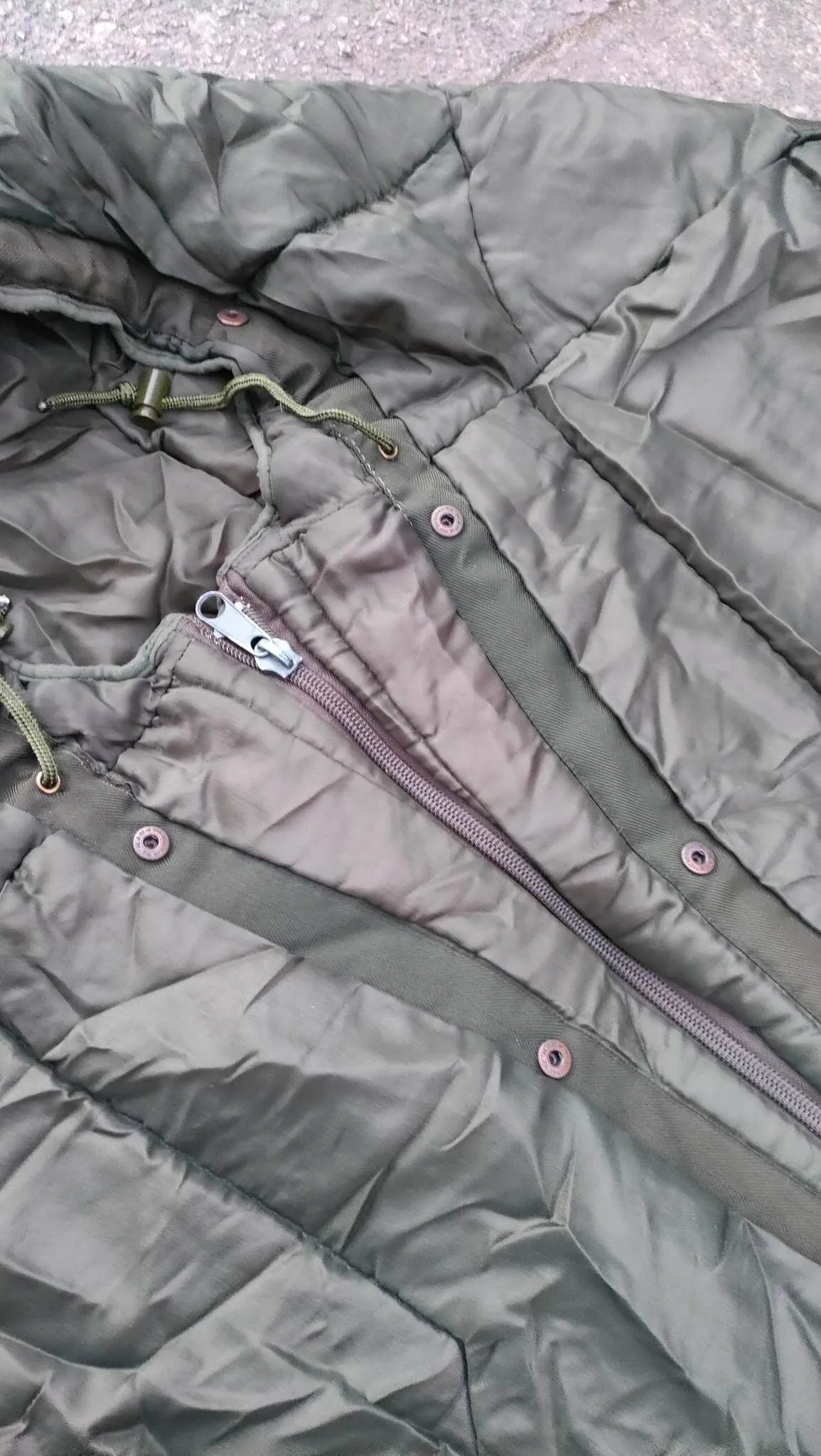 Dutch Air Force M90 Sleeping Bag with Stuff Sack