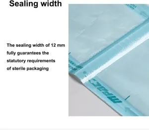 EAGLEG Medical Thermal Sealer, Dental Sterilization Bag Sealer, Medical Thermal Sealer with Maximum Sealing Width 300mm, Laboratory Disinfection Bag Packaging Machine for Dental, Clinic
