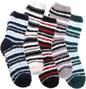 EBMORE Womens Fuzzy Socks Fleece Fluffy Cabin Plush Warm Sleep Soft Cozy Winter Adult Socks