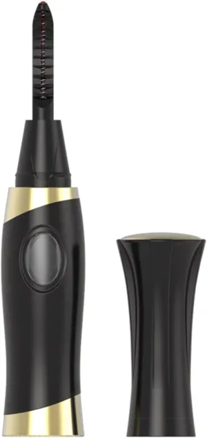 Electric Heated Eyelash Curler, Anti-Burn Mini Lash Curler with USB Rechargeable,Natural Long-Lasting,No Lashes Damage,Makeup Tool for Girls. (C)