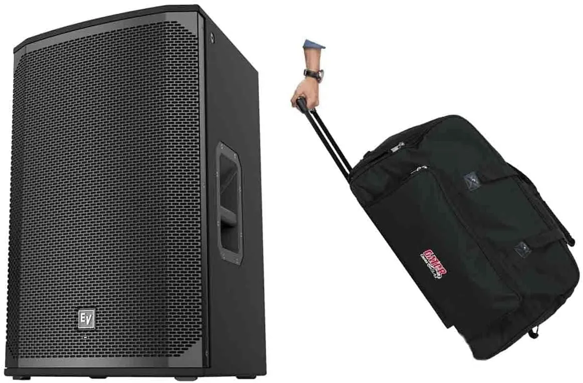 Electro-Voice EKX-15P 15″ Powered Speaker with Padded Speaker Gator Bag Package