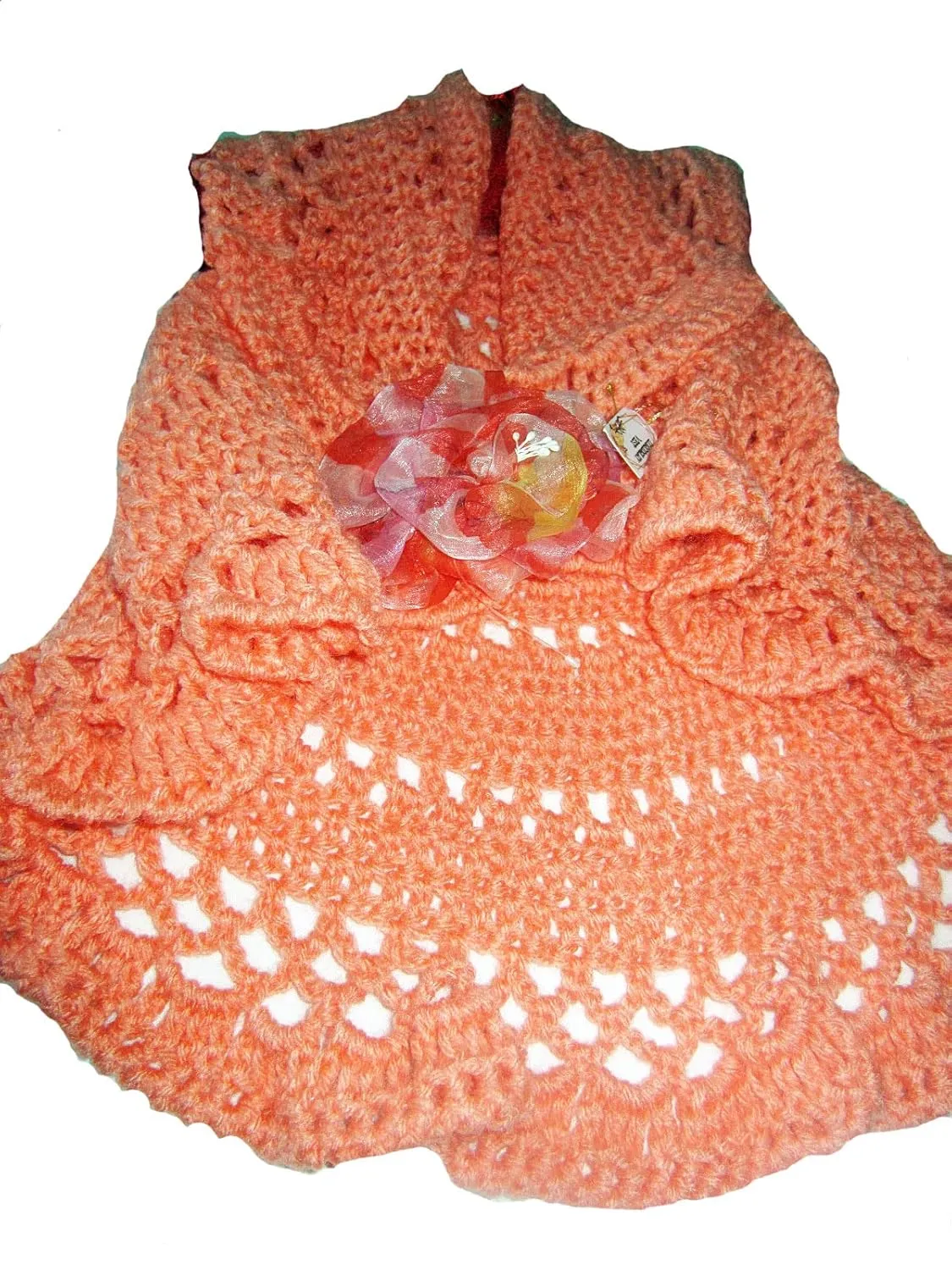 Elegant and Classy HANDMADE MANDALAY VESTS (apricot)