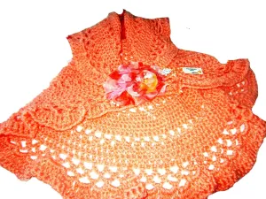 Elegant and Classy HANDMADE MANDALAY VESTS (apricot)