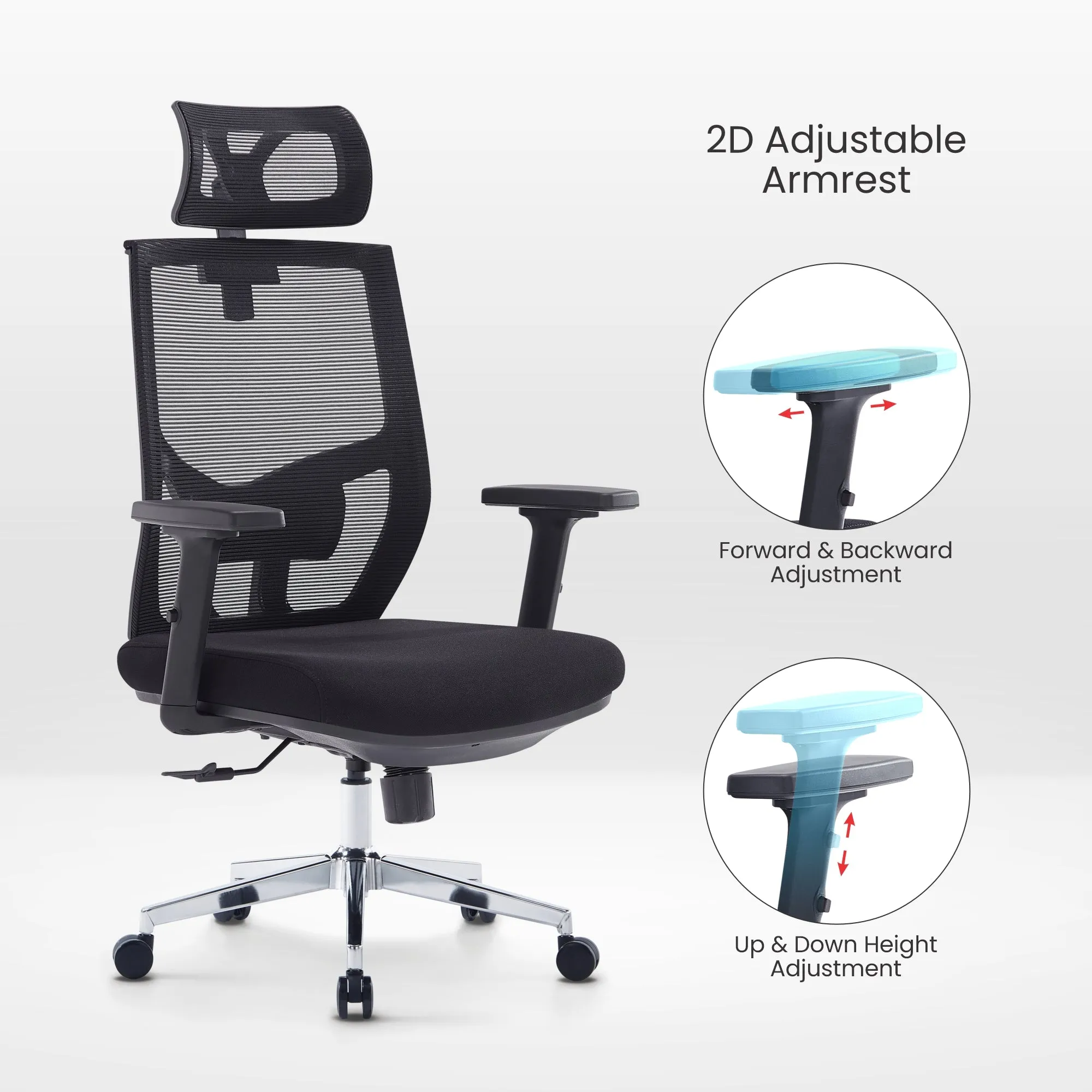 Elite Ergonomic Chair: Uncompromised Support for Peak Performance