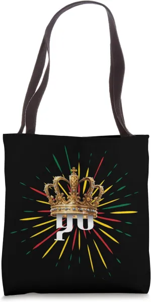 Emperor Menelik II’s Mark with Crown Tote Bag