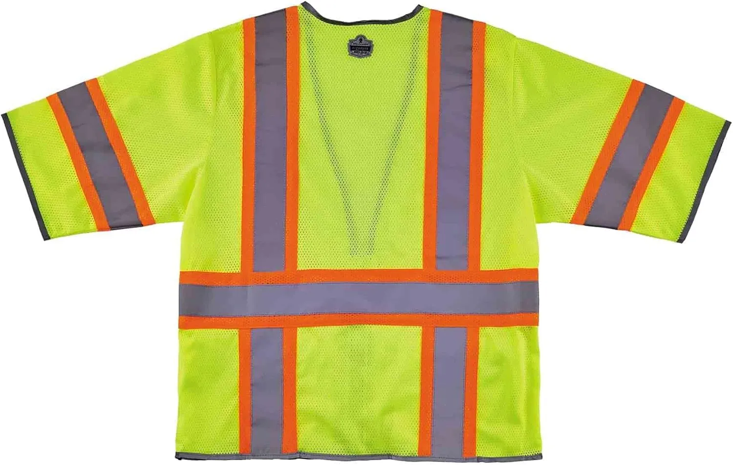Ergodyne - 24163 Reflective Safety Vest, ANSI Class 3, Hi Vis Two Tone, 6 Easy Access Pockets, GloWear 8346Z, Lime, S/M