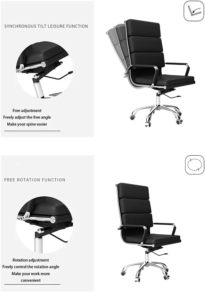 Ergonomic Executive Leather Computer Chair