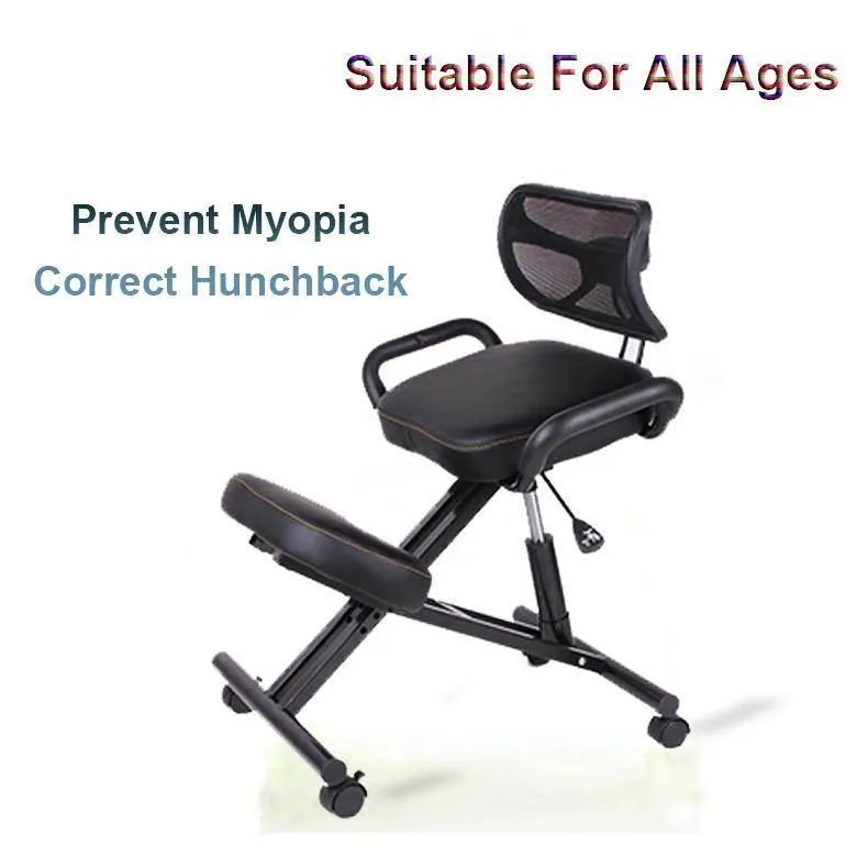 Ergonomic Knee Support Chair - Adjustable Comfort Seat