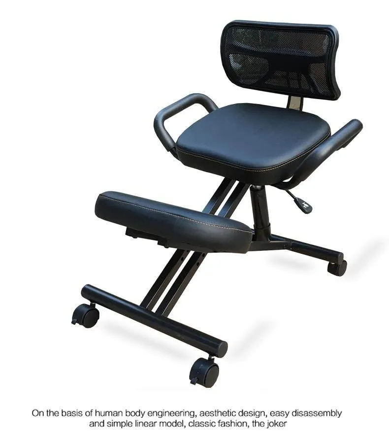 Ergonomic Knee Support Chair - Adjustable Comfort Seat