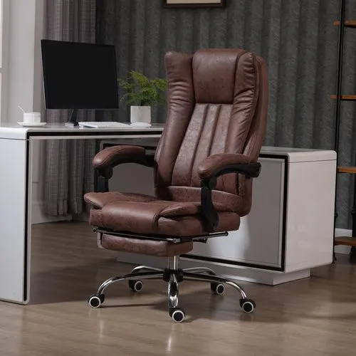 Ergonomic Massage Recliner Chair – Heated Vibration Therapy with Adjustable Recline and Footrest