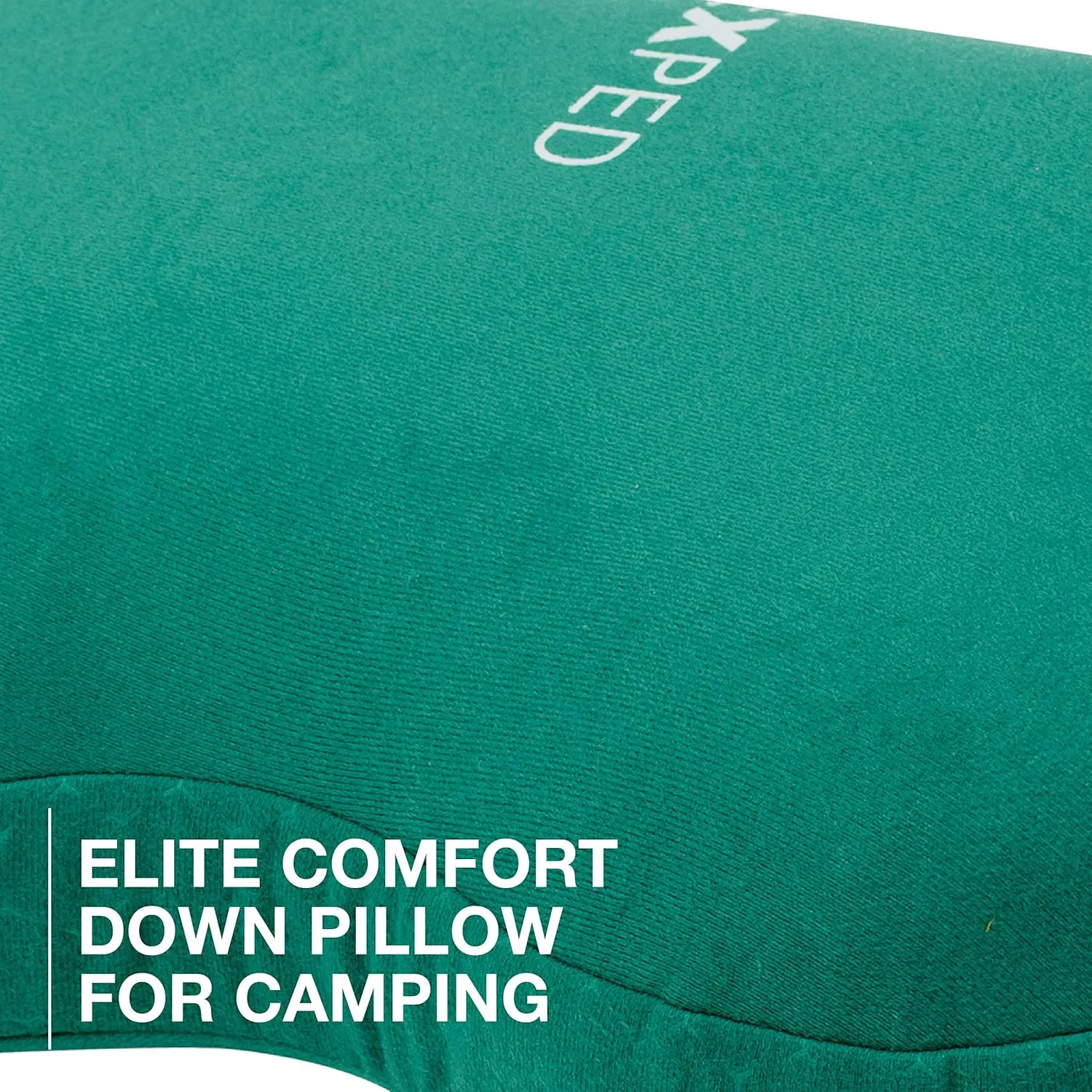 Exped Down Pillow - Luxurious Washable Down-Filled Camping Pillow, Cypress, Large