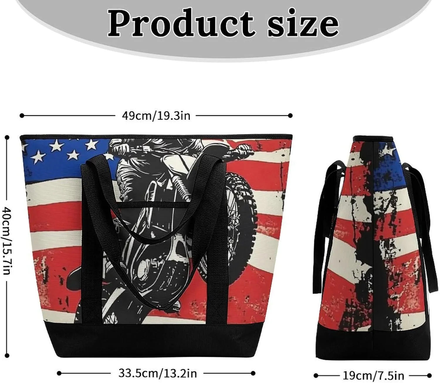 Fashionable Large Thermal Tote Bag Insulated Work/Commute Bag For Women & Men