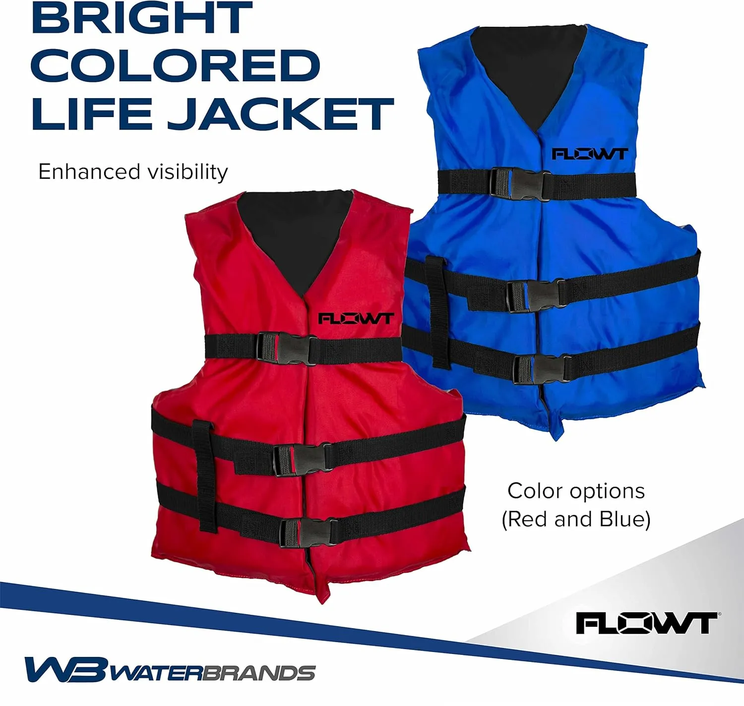Flowt Multi Purpose Life Jacket, Type II USCG Approved Life Jacket