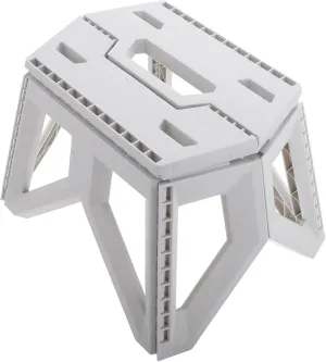 Folding Camp Stool Compact Portable Chair Multipurpose Stool for Fishing and Outdoor