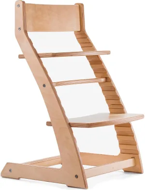 Fornel Wooden High Chair for Babies and Toddlers - Easy Clean Adjustable High Chair for Eating - Toddler HighChair for Dining Table - Montessori Baby highchair from 3 Years to 200 Lb, Grow with Child