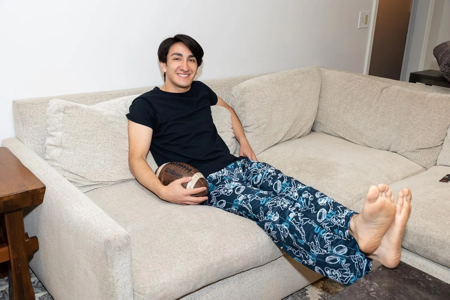 Funky Junque Men's Ultra-Soft Lightweight Lounge Pants - Father's Day Gift - Premium Comfort Sleepwear