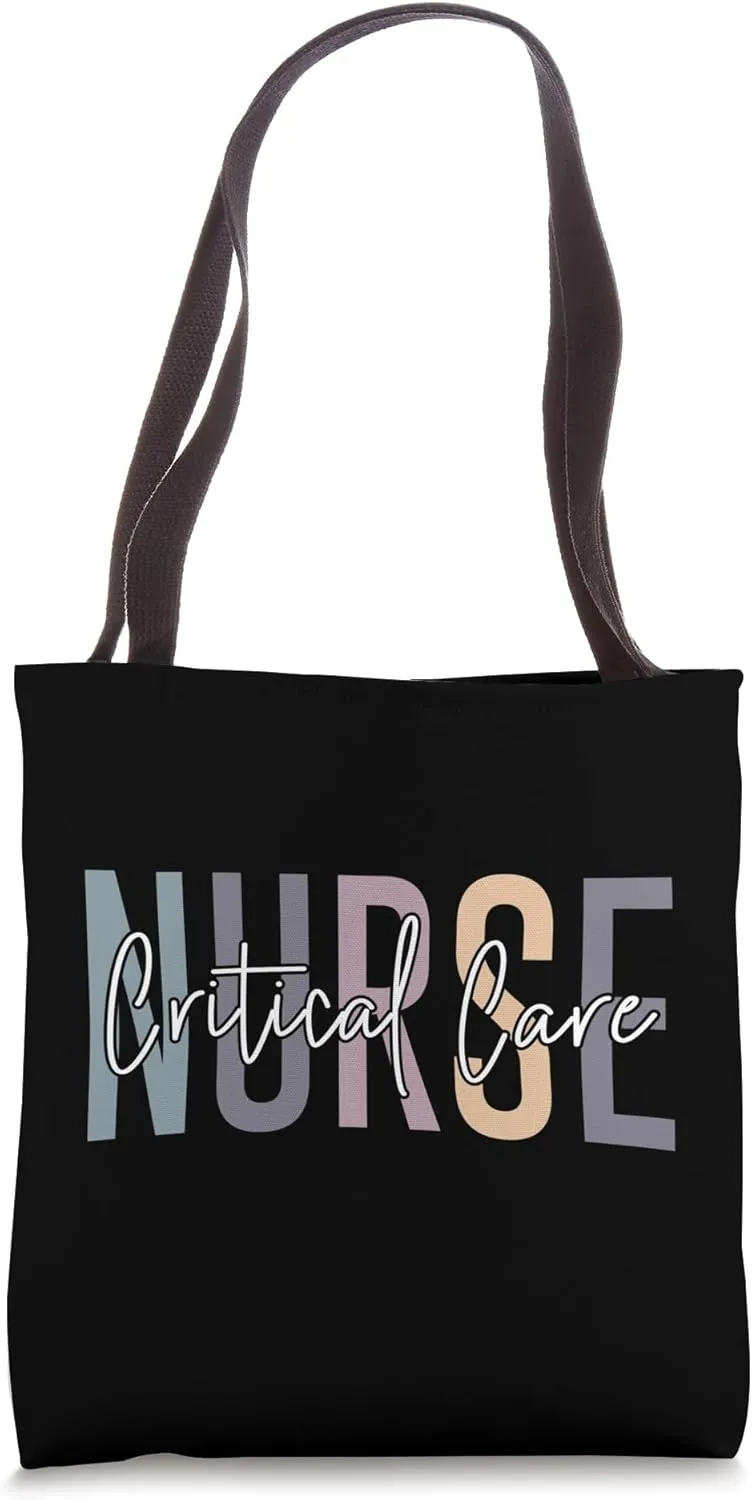 Funny Critical Care Nurse CCU Nurse Critical Care Nurse Tote Bag