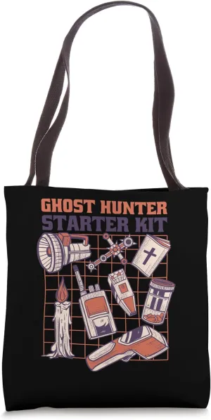 Ghost Hunter Equipment Kit Paranormal Investigations Tote Bag