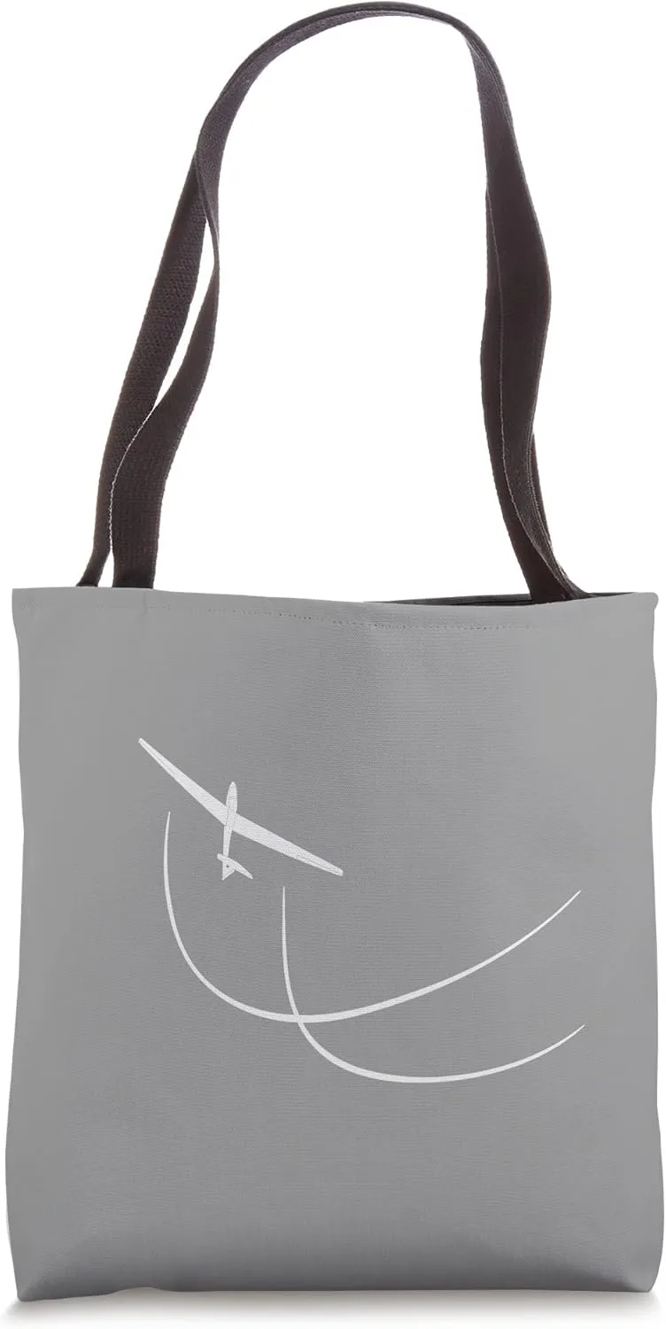 gliding glide glider pilot flying soar soaring Tote Bag