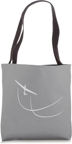 gliding glide glider pilot flying soar soaring Tote Bag