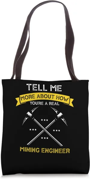 Gold Panning Design for Gold Miner and Gold Panner Designs Tote Bag