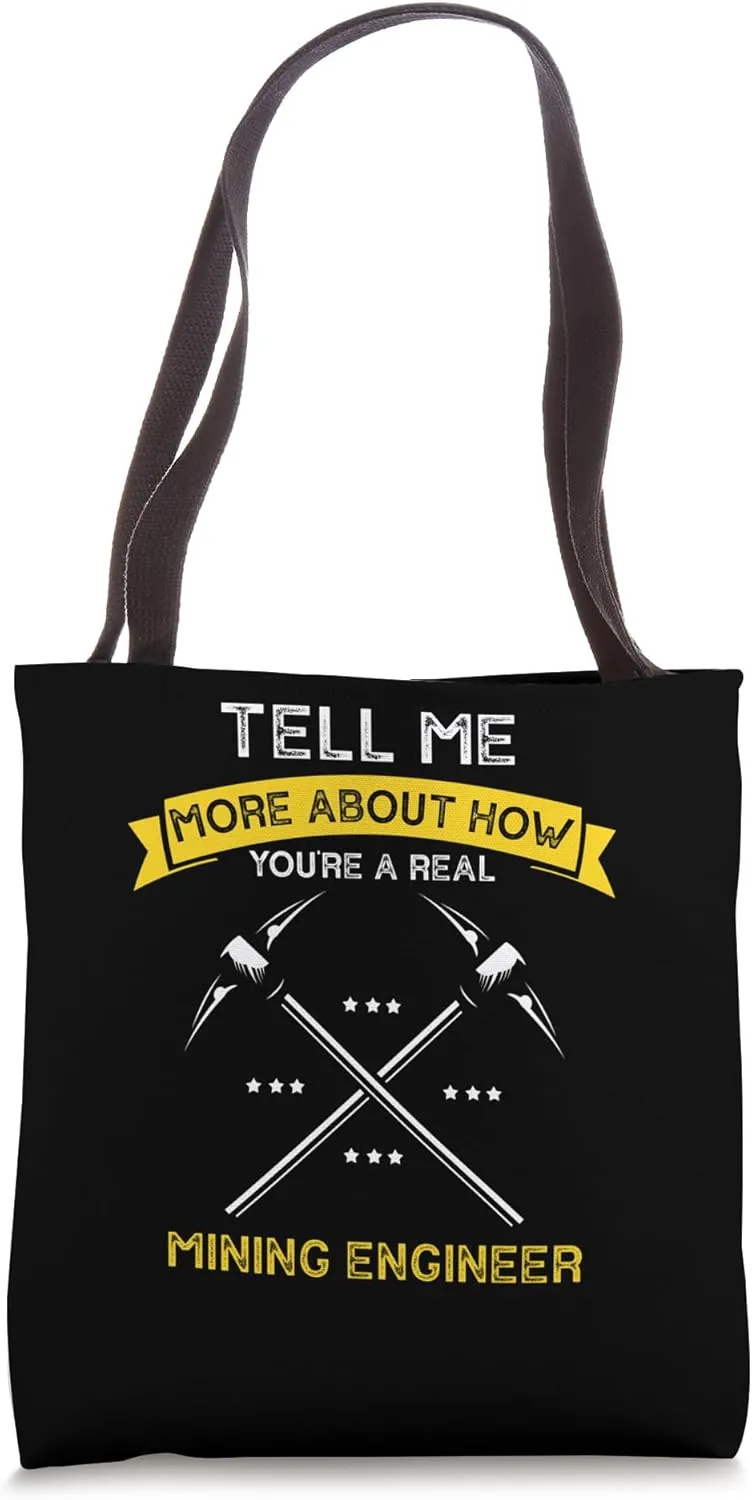 Gold Panning Design for Gold Miner and Gold Panner Designs Tote Bag