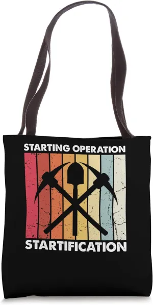Gold Panning Design for Gold Miner and Gold Panner Designs Tote Bag