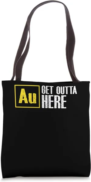 Gold Panning Design for Gold Miner and Gold Panner Designs Tote Bag