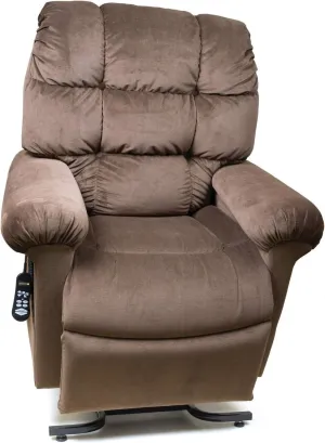 Golden Technologies Cloud PR510 MLA Medium/Large Dual Motor Infinite Position Lift Chair Zero Gravity Recliner - Hazelnut Fabric with Heat and Massage