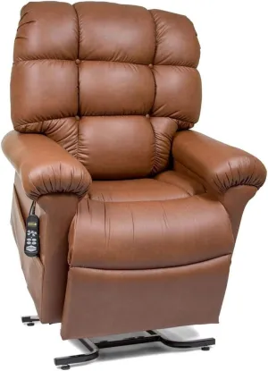 Golden Technologies Cloud PR510 SME Small/Medium Dual Motor Infinite Position Lift Chair Zero Gravity Recliner - Copper Fabric plus Heat and Massage