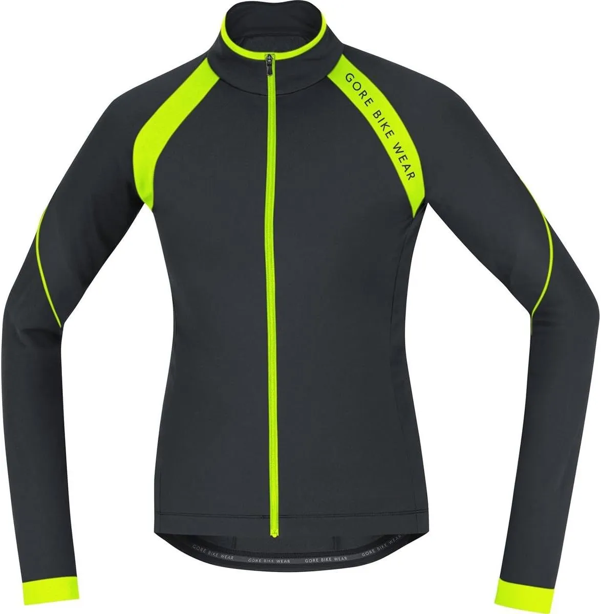 Gore Bike Wear Women's Power 2.0 Thermo Jersey, Black/White, Medium