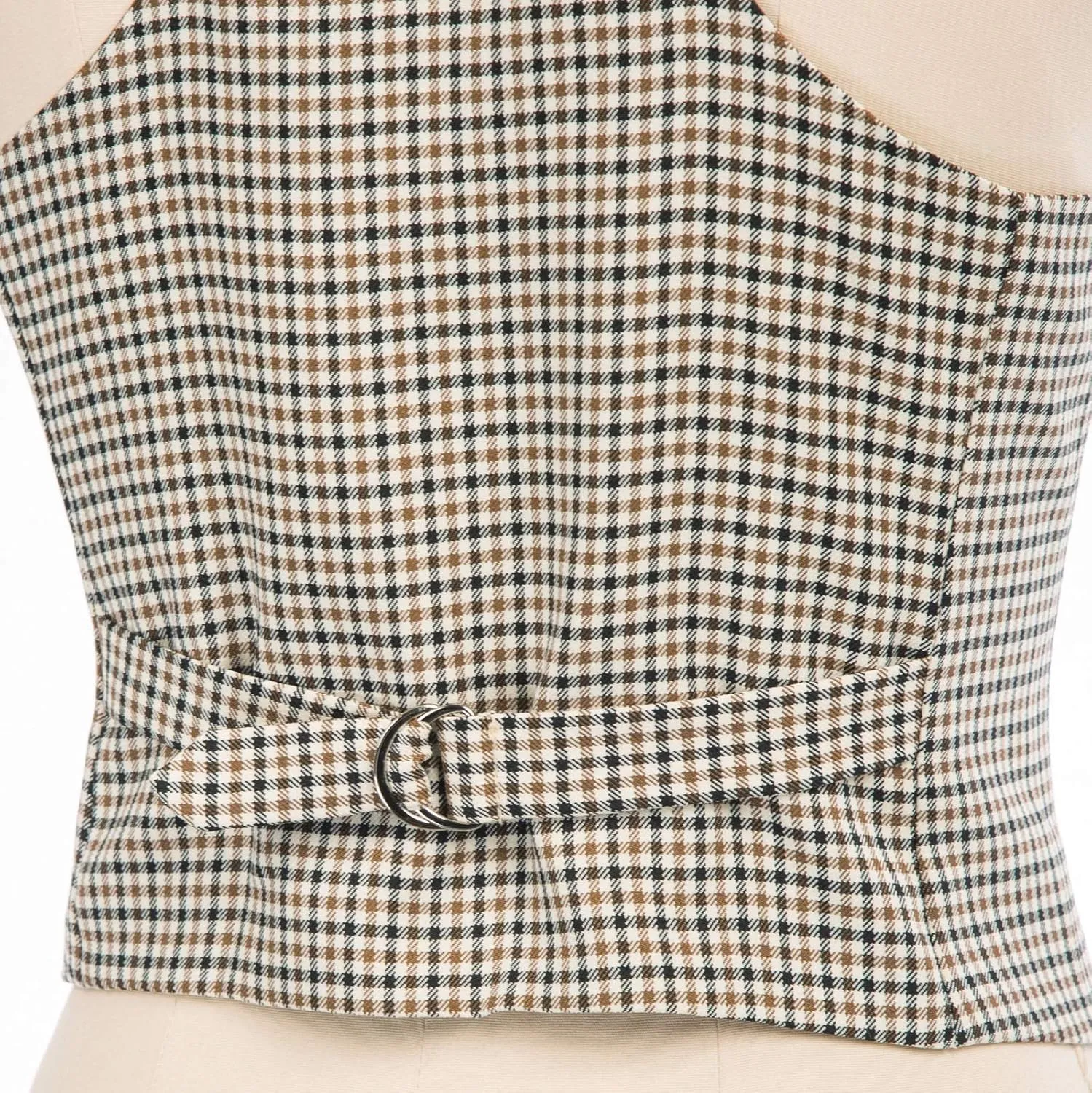 GRACE KARIN Womens Vest Top 2025 Trendy Academia Steampunk Waistcoat Racerback Vest Blazer（Runs Small, Suggest Size Up