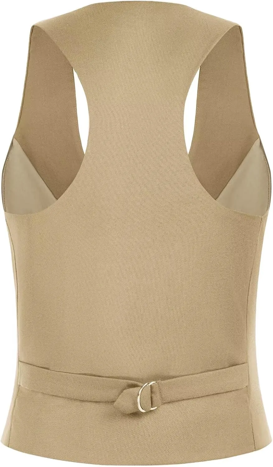 GRACE KARIN Womens Vest Top 2025 Trendy Academia Steampunk Waistcoat Racerback Vest Blazer（Runs Small, Suggest Size Up