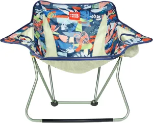 GRAND TRUNK Stonefly Chair | Ultralight & Packable Outdoor Chair with Built-in Cup Holders, 7000 Series Aluminum Frame, Comfortable, Dark Tropic
