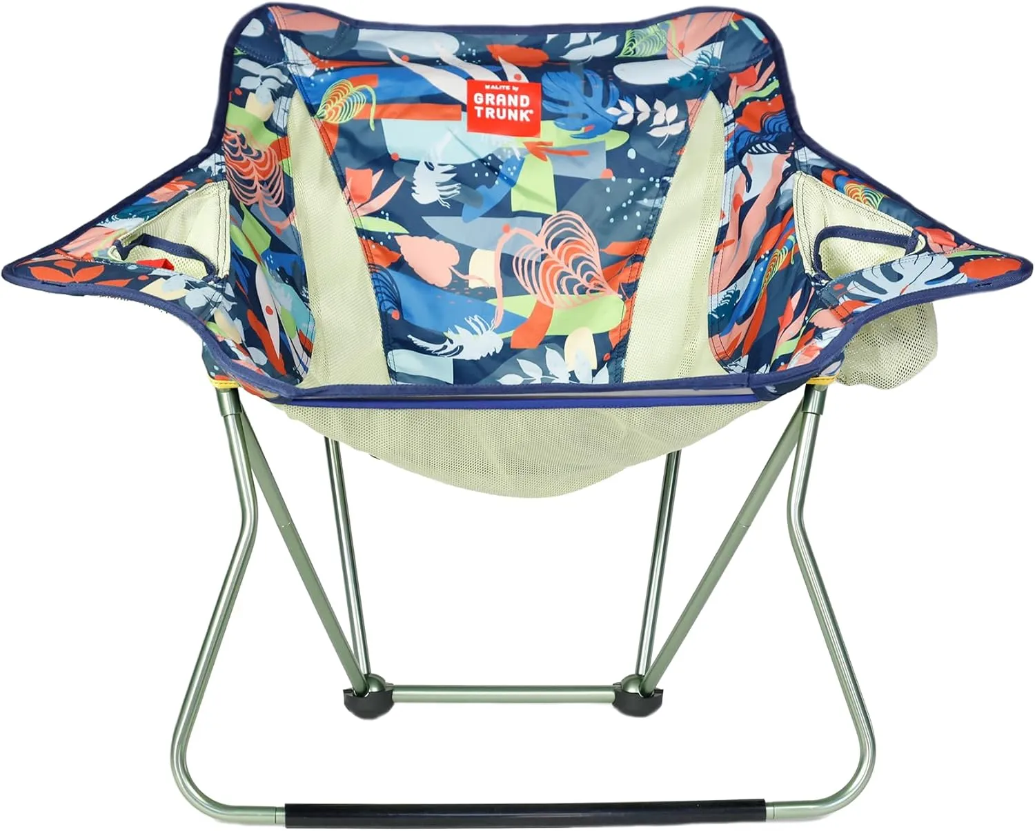 GRAND TRUNK Stonefly Chair | Ultralight & Packable Outdoor Chair with Built-in Cup Holders, 7000 Series Aluminum Frame, Comfortable, Dark Tropic