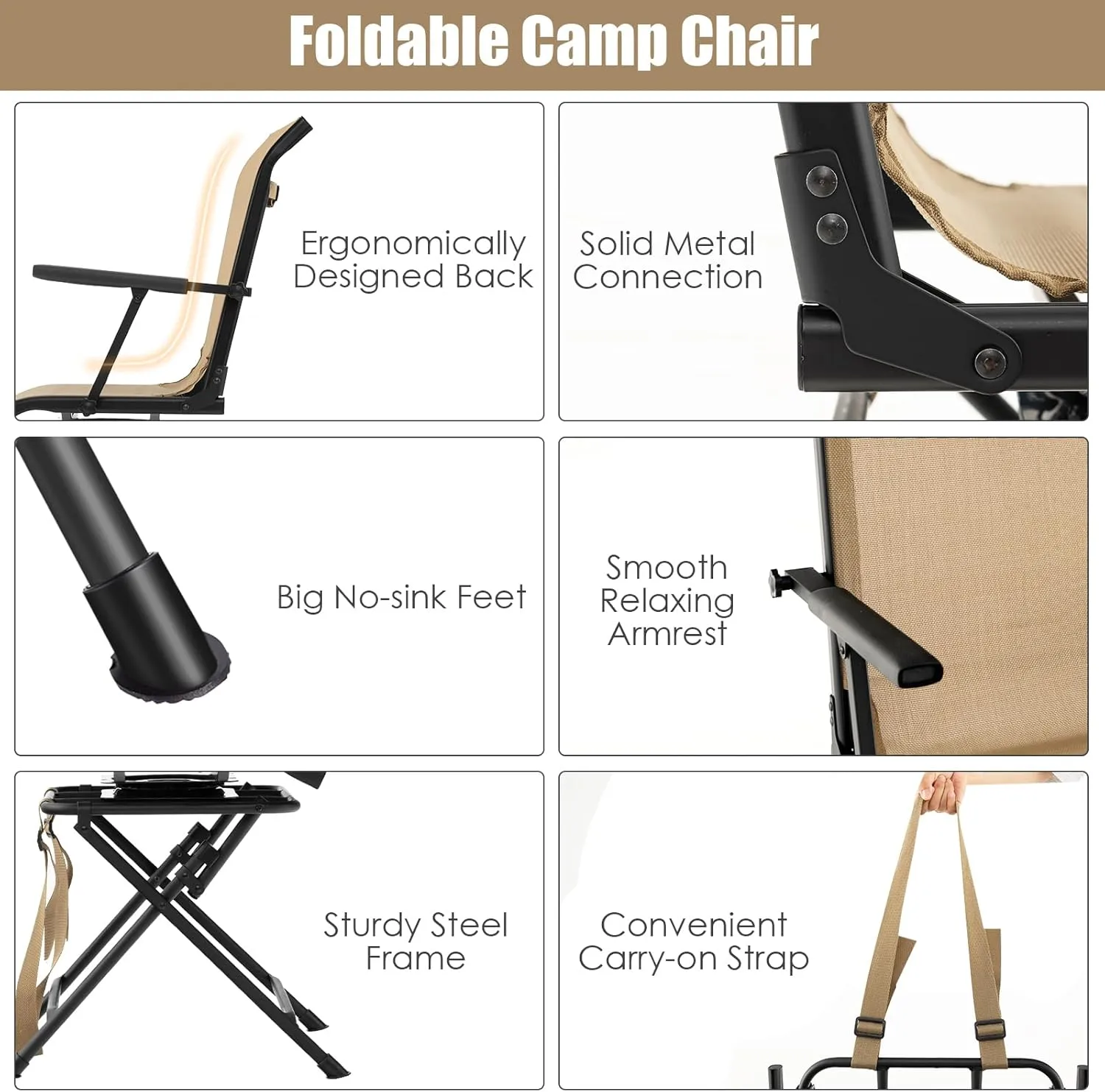 GYMAX Hunting Chair, 360 Degree Swivel Hunting Blind Chair with Carry Handle, 330 lbs Capacity, Comfortable, Waterproof, Portable and Silent Folding Dove Hunting Chair for Blinds