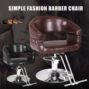 Hair Cutting Salon Chair Hydraulic Barber Chair Salon Beauty Haircut Hairdressing Styling Equipment 360 Degree Swivel Salon Styling Beauty Equipment (Color : Green) (Black)