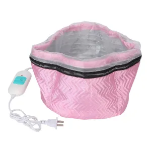 Hair Thermal Treatment Cap, SPA Nourishing Care Hat with Adjustable Temperature Control, Hair Steamer Thermal Heat Deep Conditioning Spa Hot Head Care for Home Salon