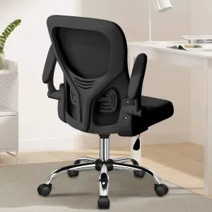 Happylost Office Chair, Computer Mesh Swivel Desk Chair with Adjustable Armrests