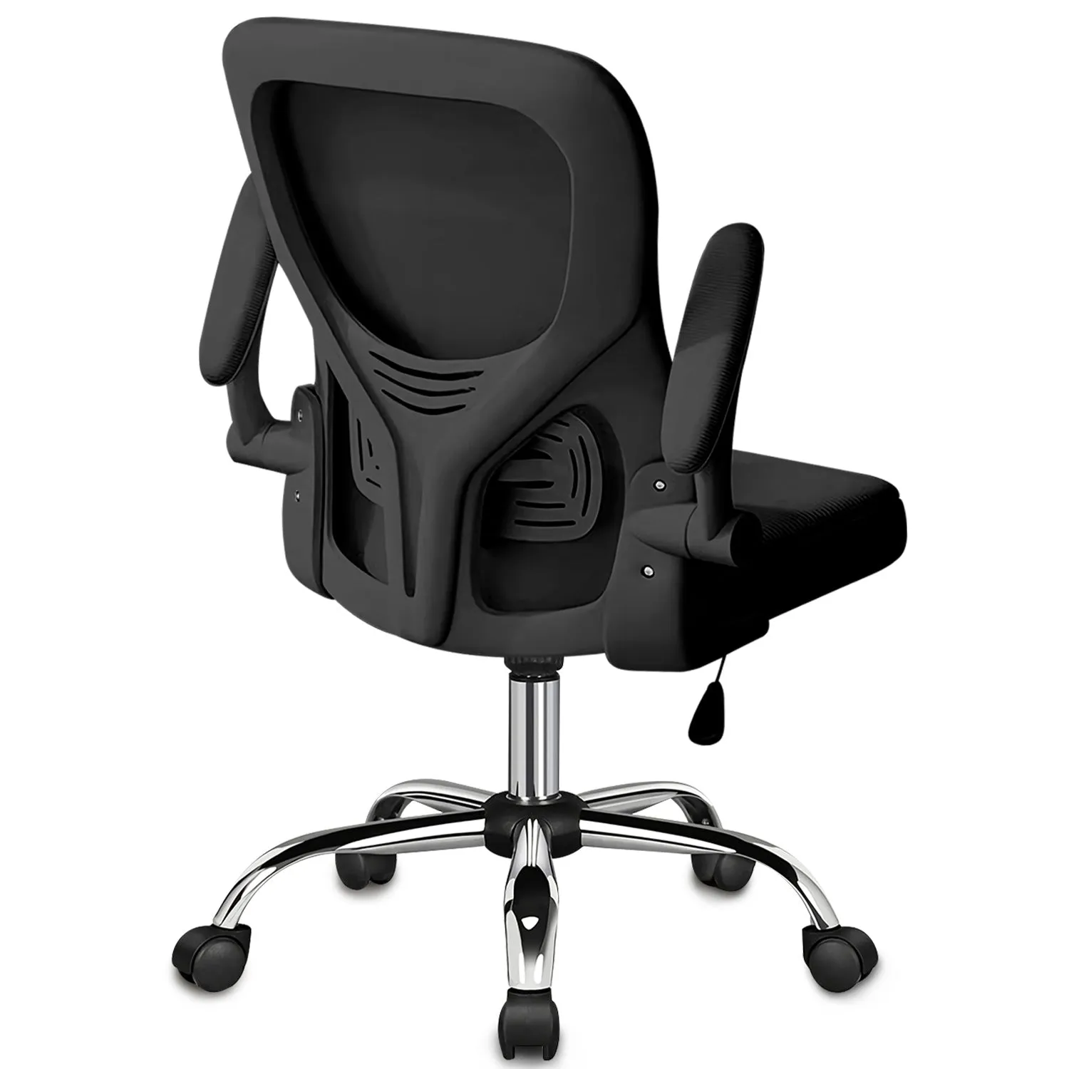 Happylost Office Chair, Computer Mesh Swivel Desk Chair with Adjustable Armrests