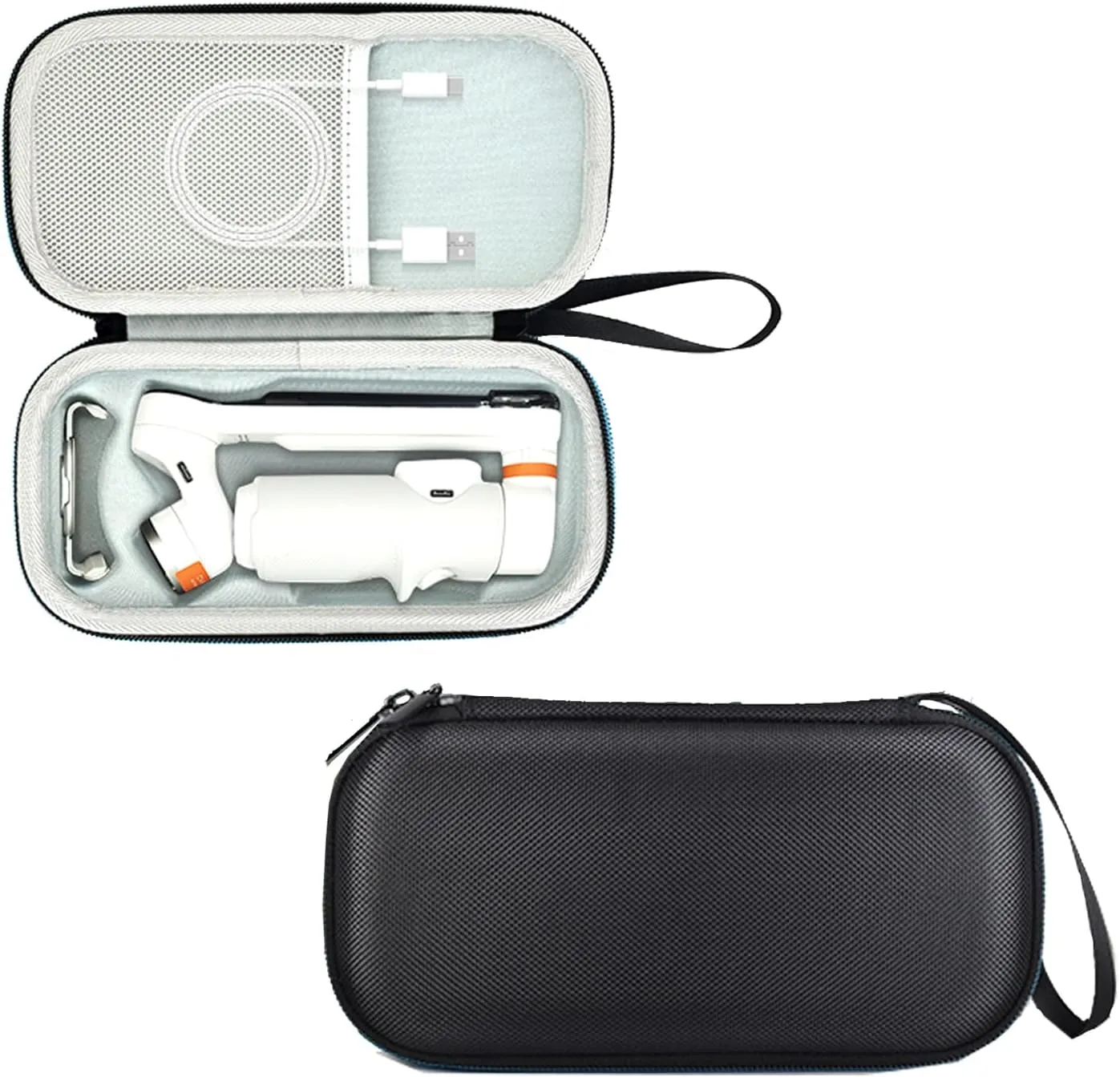 Hard Case for Insta360 Flow,EVA Shockproof Protective Storage Bag Carrying Case for Insta360 Flow Gimbal Stabilizer (Black)