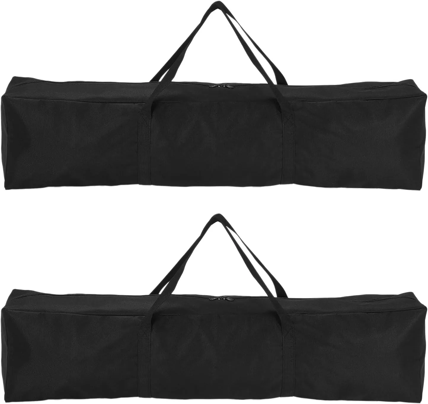 HARFINGTON 2pcs Camping Chair Replacement Bag 33.5" x 5.9" Folding Chair Carry Bag Oxford Cloth Storage Tent Bag with Handle Strap for Travel Outdoor Camping Sports, Black