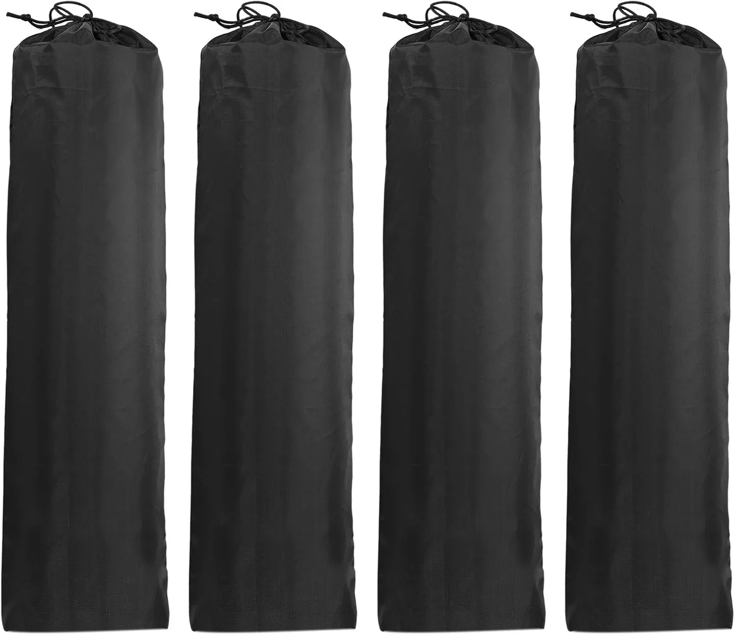 HARFINGTON 4pcs Camp Chair Replacement Bag 24" x 8" Large Nylon Foldable Carrying Bag Outdoors Folding Chair Cover Tripod Case with Shoulder Strap for Outdoor Camping Sports, Black