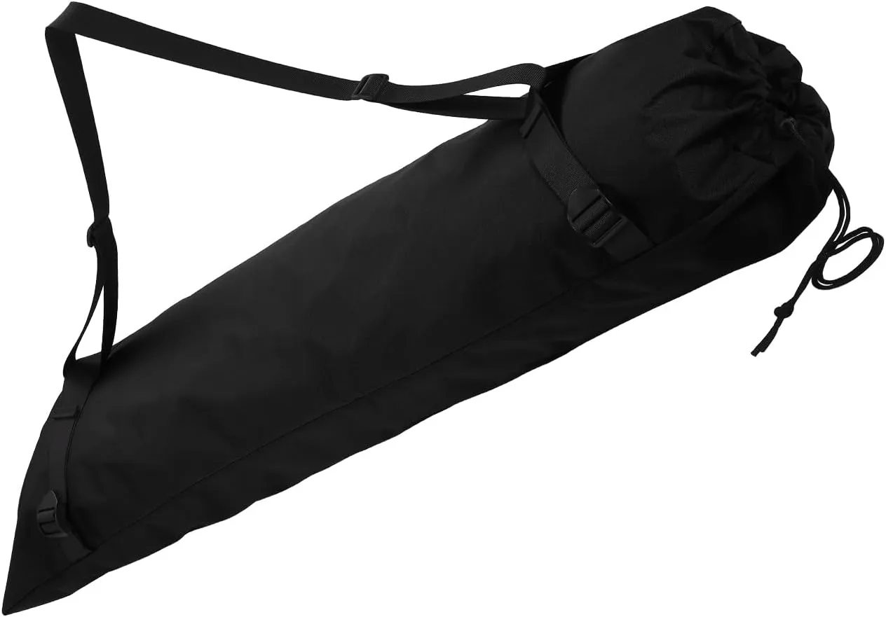 HARFINGTON Camping Chair Replacement Bag 48" Folding Chair Carry Bag Oxford Cloth Storage Tent Bag with Shoulder Strap for Travel Outdoor Camping Sports, Black